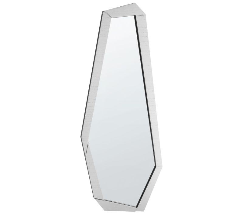 Miroir Chanu 44 Cm 104 Cm Argenté