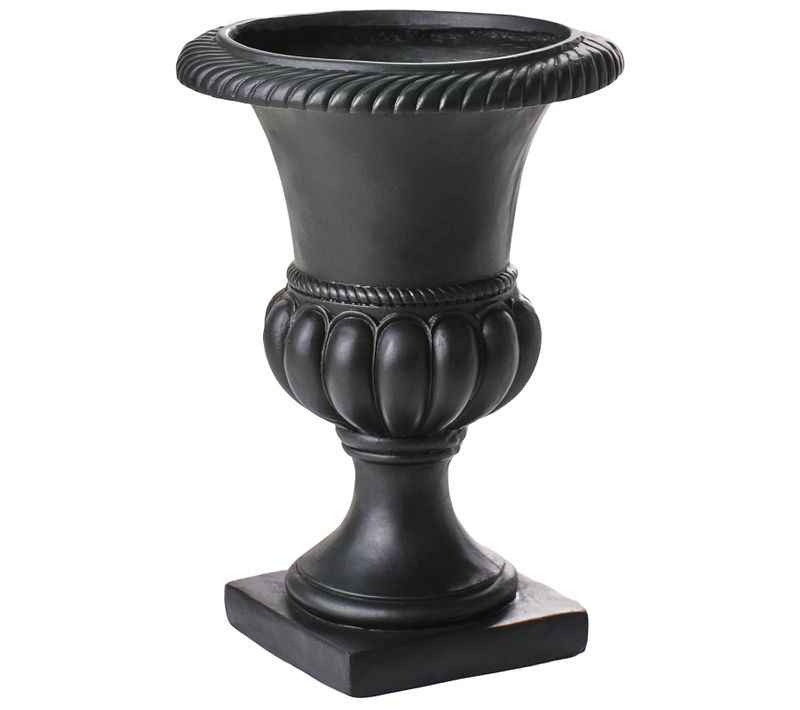 Cache-pot Kair Céramique 42 Cm Gris Graphite