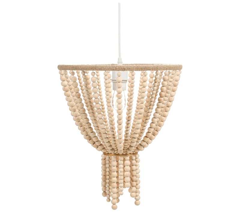 Lustre Pusweli Bois Marron Clair