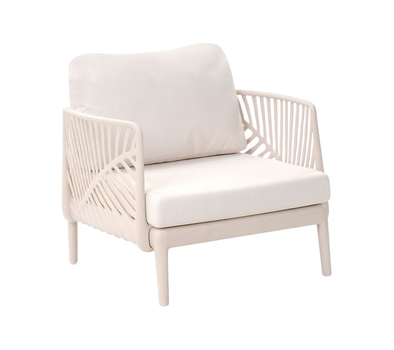 Fauteuil De Jardin Saturnia Beige Clair