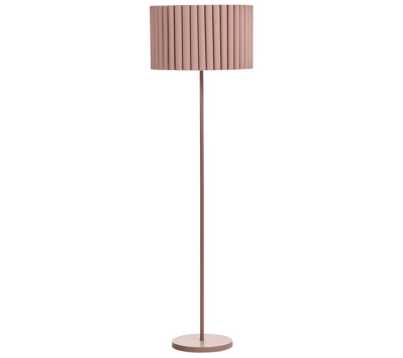 Lampadaire Lourens Métal Marron Clair