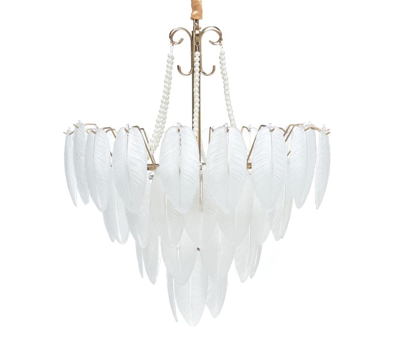 Lustre Yauca Verre Laiton