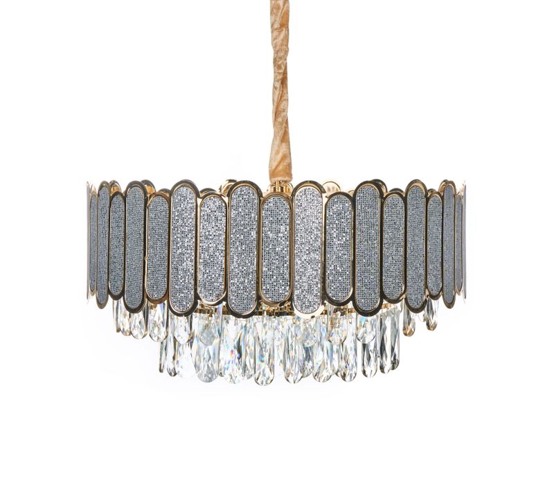 Lustre Aguarico Verre Laiton