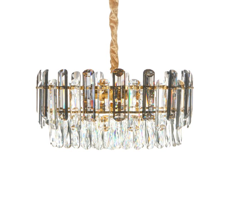 Lustre Mantaro Verre Doré