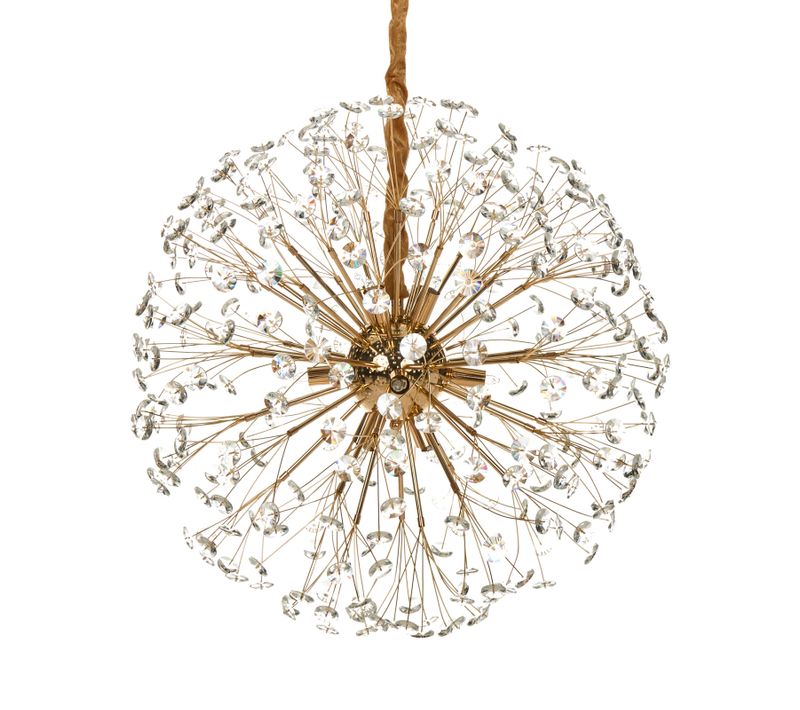 Lustre Timane Verre Laiton
