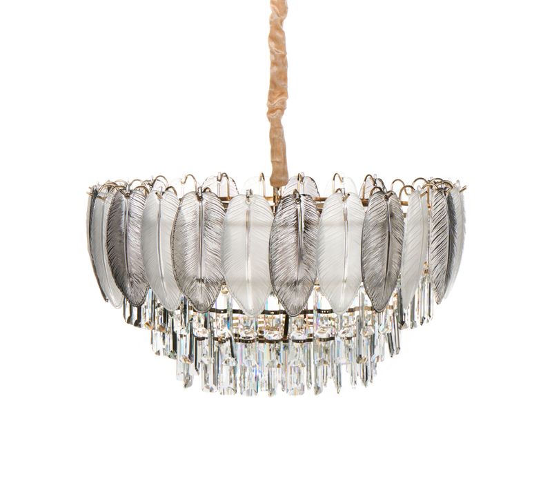 Lustre Canagua Verre Laiton