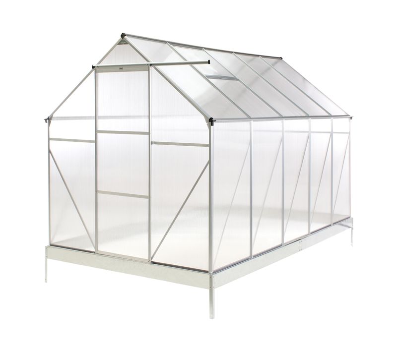 Serre De Jardin Apulia Argenté 315 Cm