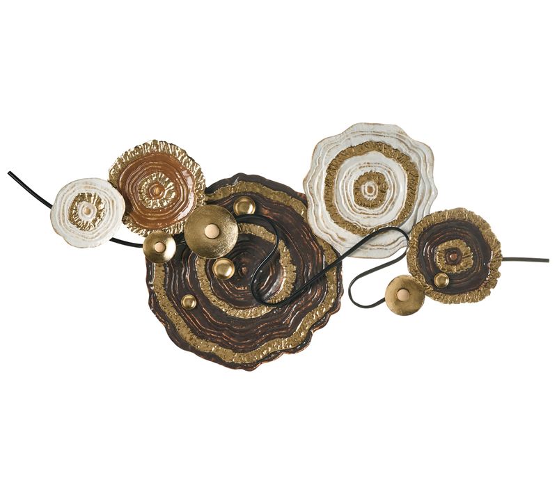 Décoration Murale Iridium Métal 55 Cm Multicolore