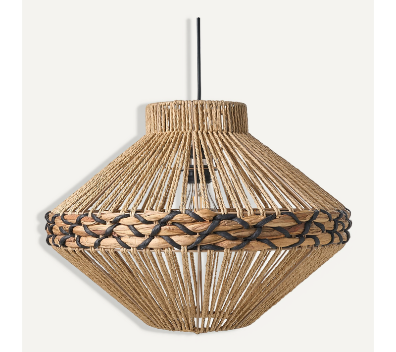 Lampe Suspension Rabacca Corde En Papier Naturel