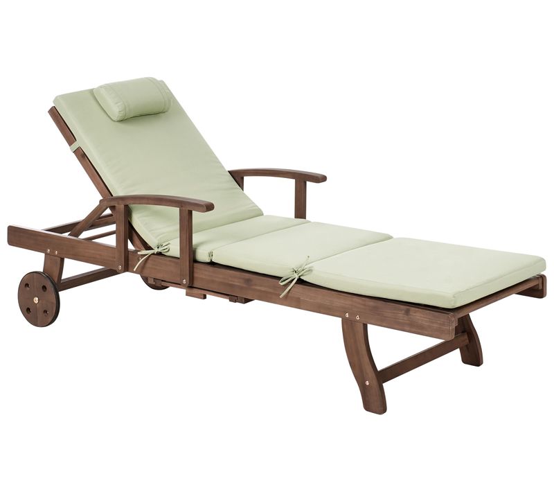 Transat Avec Coussin Amantea Premium Acacia Vert