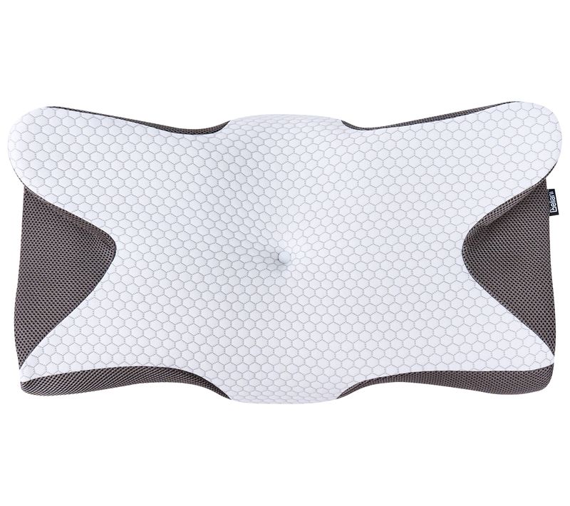 Oreiller Sinai Bas Mémoire De Forme 64 X 34 Cm Blanc