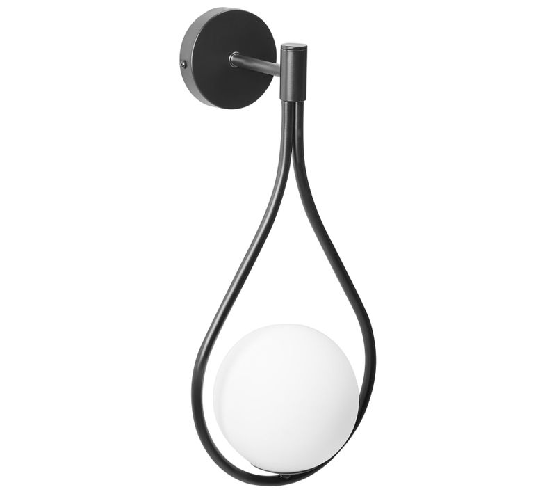 Lampe Murale Auroue Métal Noir