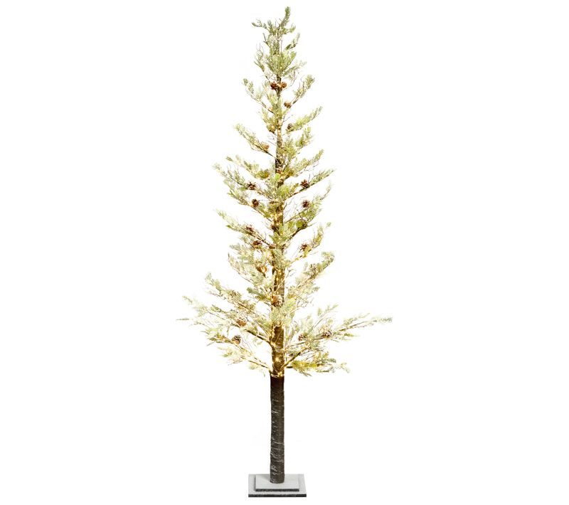 Décoration Extérieure LED Grenivik Arbre De Noël 245 Cm Blanc
