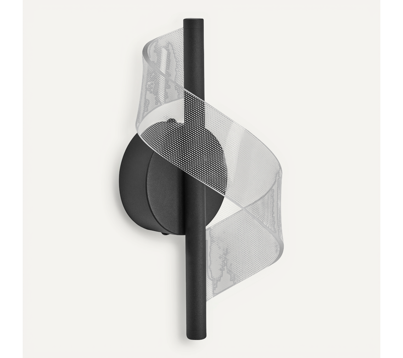 Lampe Murale LED Sarela Métal Noir