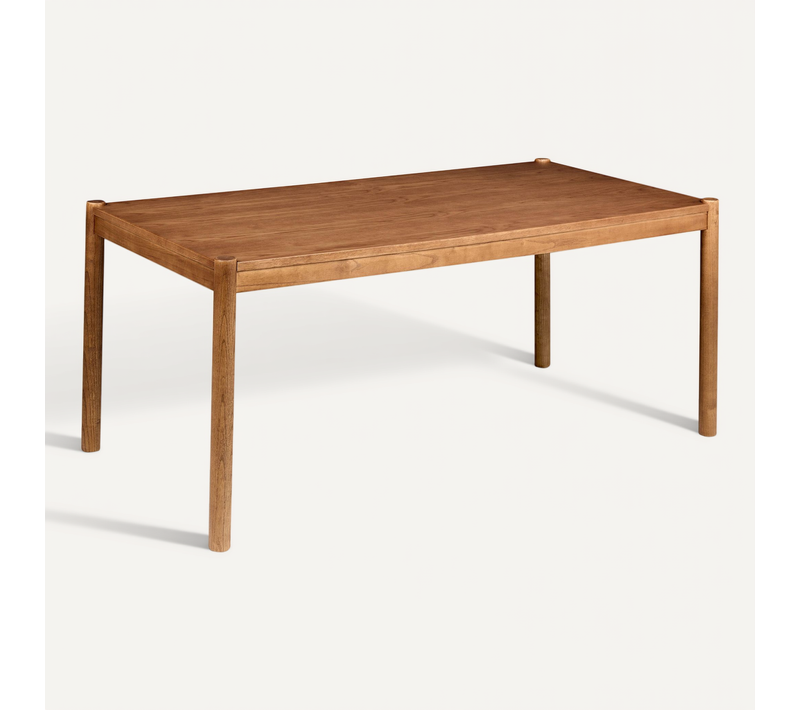 Table De Repas Fondis Chêne Foncé 180 Cm 80 Cm