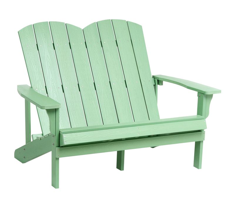 Banc De Jardin Adirondack 125 Cm Vert Clair