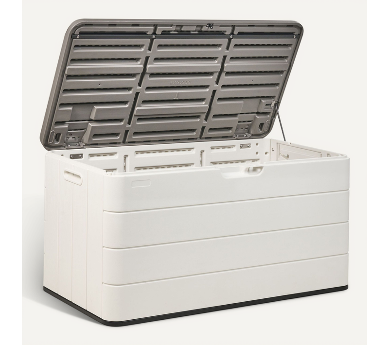 Coffre De Rangement Milies 116 Cm 60 Cm Blanc