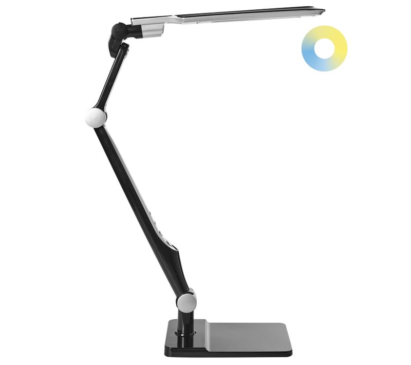 Lampe De Bureau LED Pegasi Avec Variateur Noir