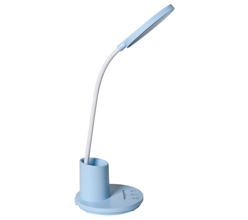 Lampe De Bureau LED Vela Avec Variateur Bleu