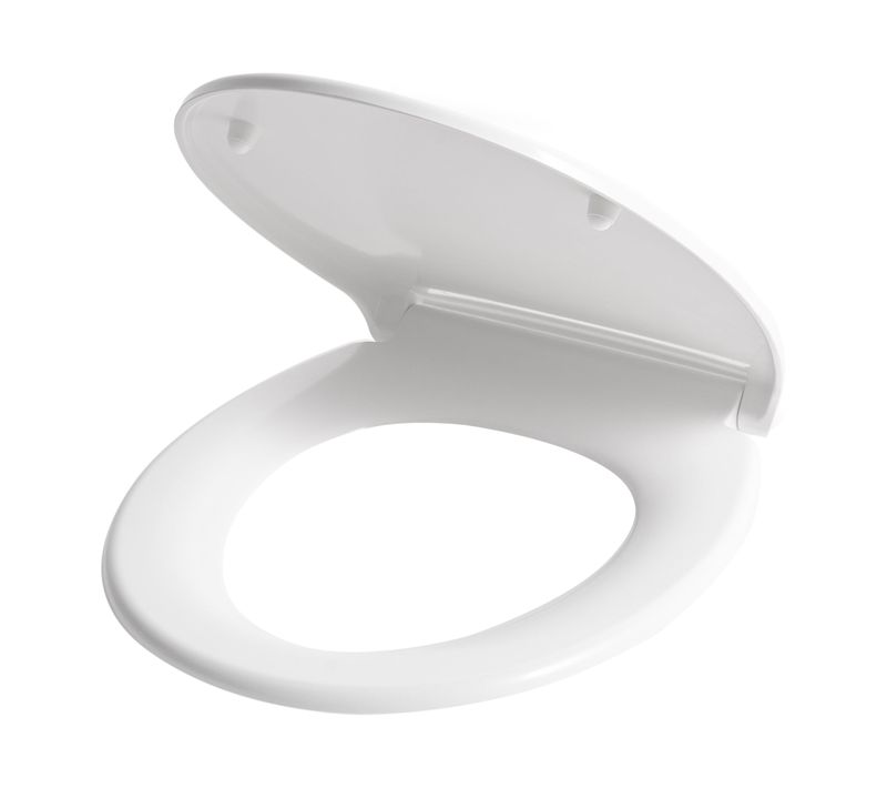 Abattant Wc Papuri Fermeture Douce Duroplast Blanc