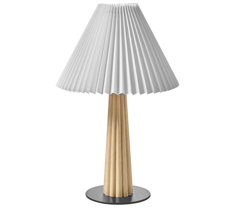 Lampe à Poser Aligide Bois Naturel