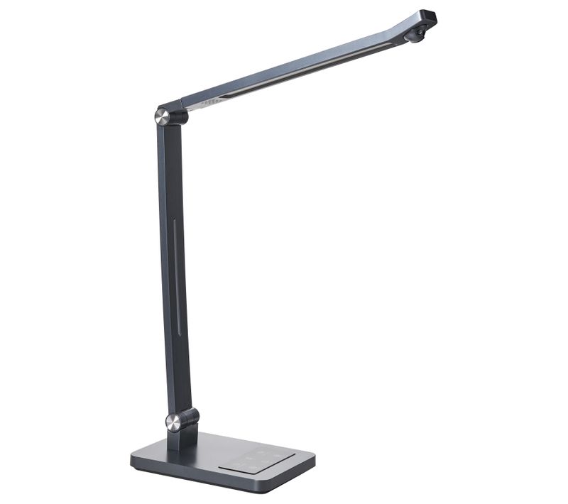 Lampe De Bureau LED Lepus Avec Détecteur De Mouvement Gris Foncé