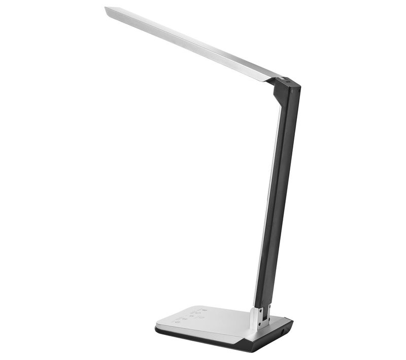 Lampe De Bureau LED Pictor Avec Variateur Argenté