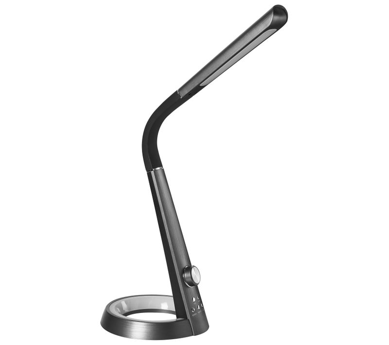 Lampe De Bureau LED Canopus Avec Port USB Noir