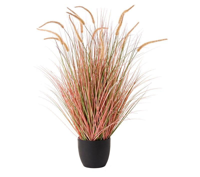 Plante Artificielle Bristlegrass 120 Cm Orange