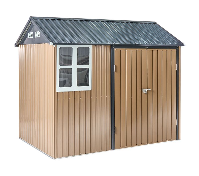 Abri De Jardin Nocciano 248 Cm 161 Cm Marron