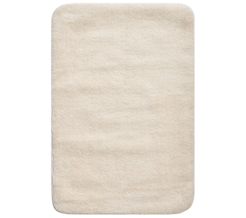 Tapis De Bain Urlana Blanc Cassé 60 X 90 Cm Microfibre