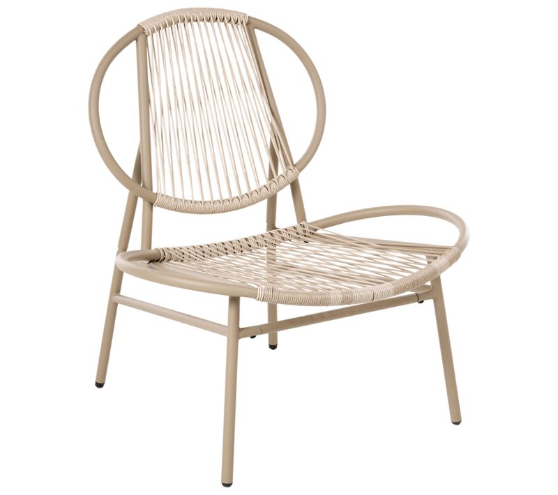 Chaise De Jardin Ovaro Beige