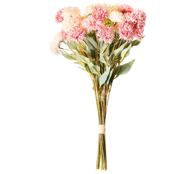 Bouquet De Fleurs Artificielles Silveira 60 Cm Rose