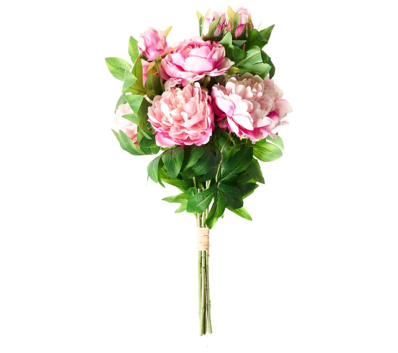 Bouquet De Fleurs Artificielles Colares 62 Cm Rose