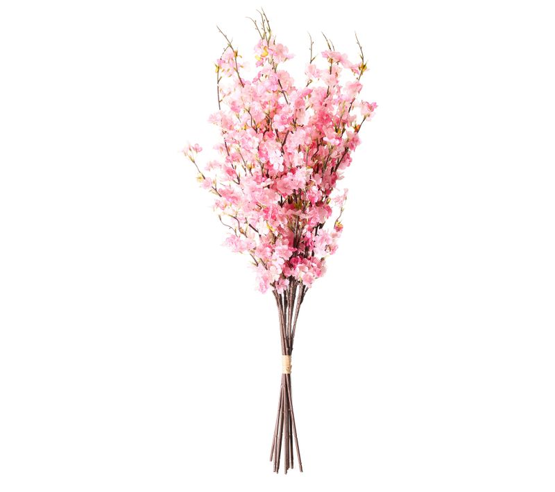 Bouquet De Fleurs Artificielles Nebra 95 Cm Rose