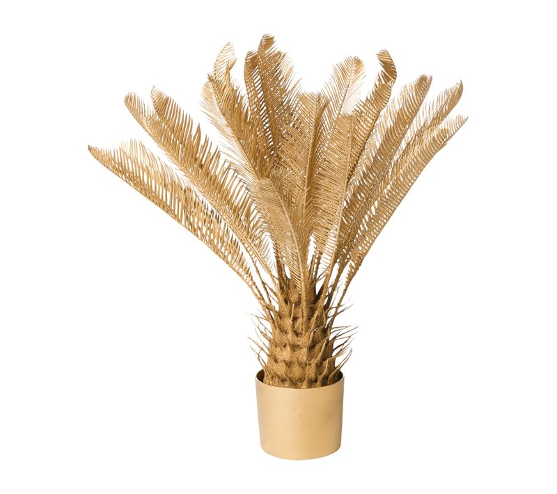 Plante Artificielle Areca Palm Tree 70 Cm Doré