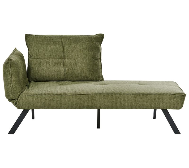 Méridienne Côté Gauche Rocamadour Tissu Vert