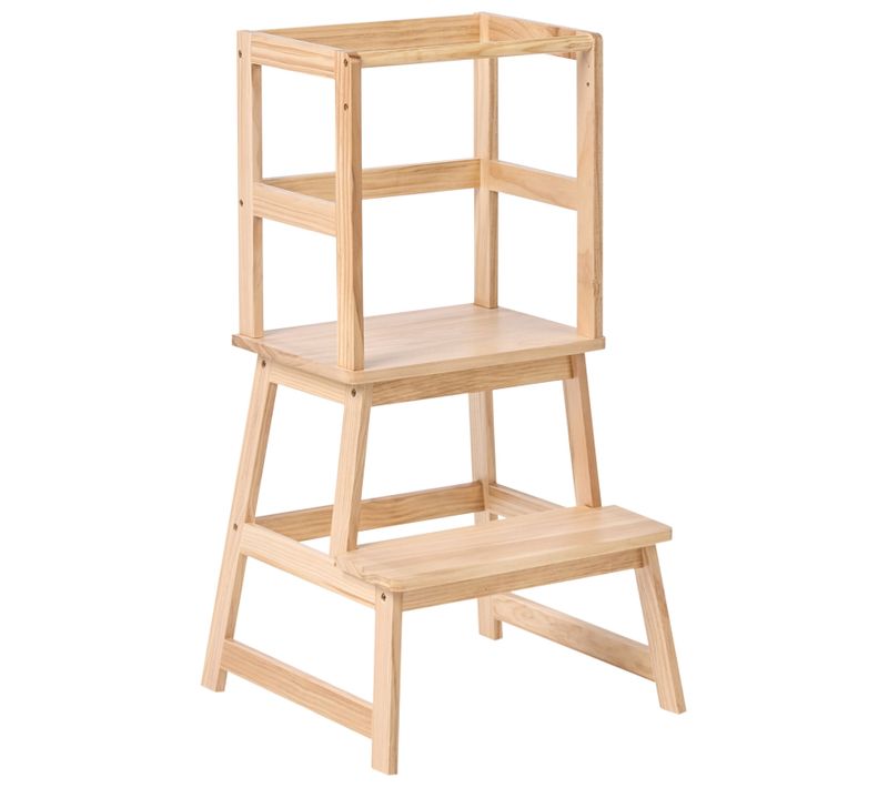 Tour D\'observation Bremer Bois De Pin Marron Clair