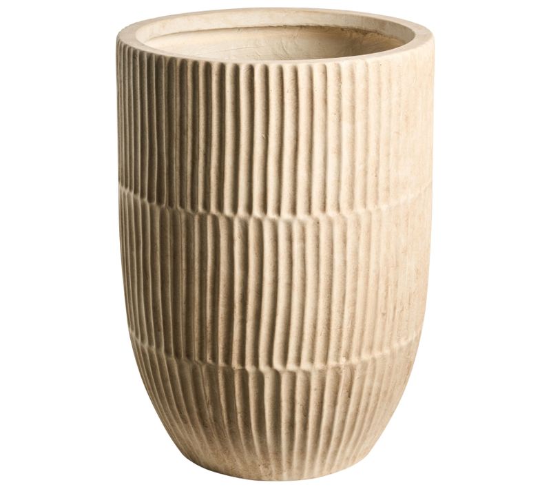 Cache-pot Poros 36 Cm Beige Clair