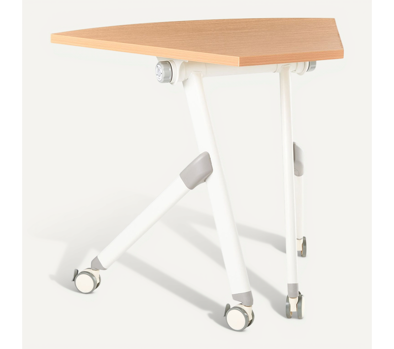 Module De Bureau D'angle Pliable Bendi Marron 90 Cm 64 Cm