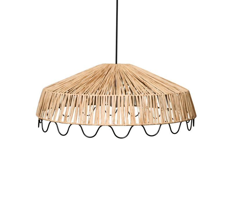 Lampe Suspension Arenal Osier Naturel