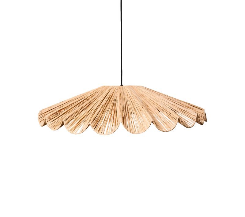 Lampe Suspension Sabogal Osier Naturel