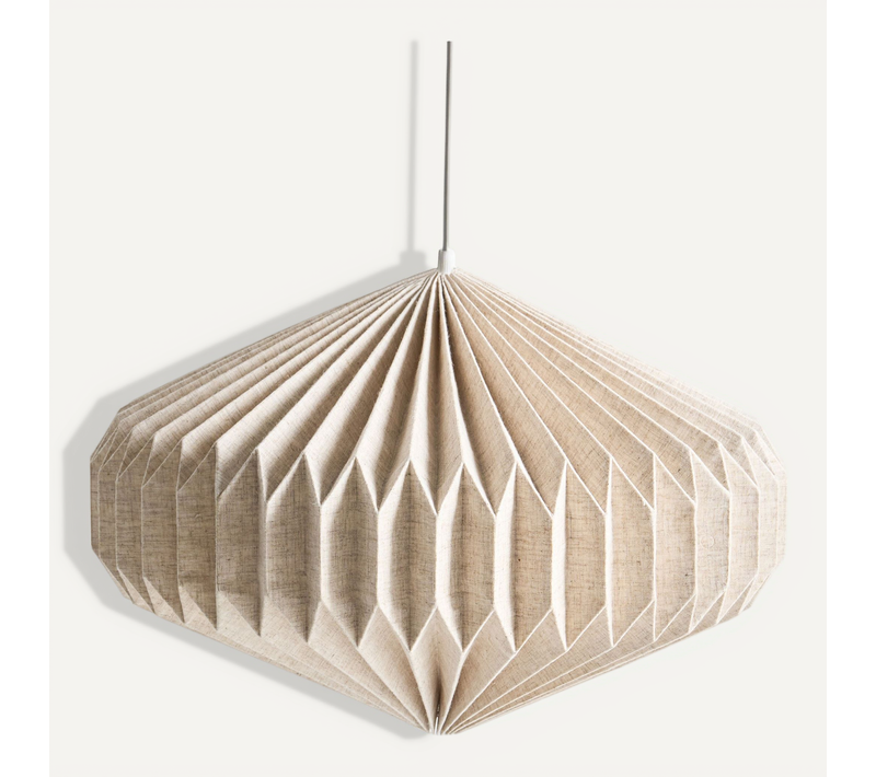 Lampe Suspension Visman Coton Beige