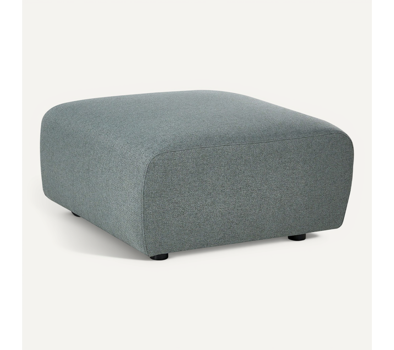 Pouf Kivvik Tissu Vert