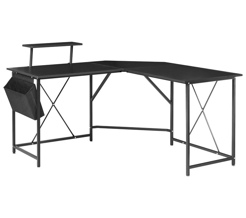 Table De Bureau Tacony Noir 180 Cm 140 Cm