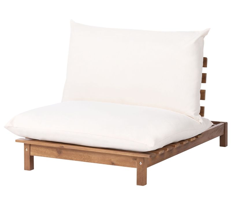 Transat Avec Coussin Suno Acacia Marron Clair