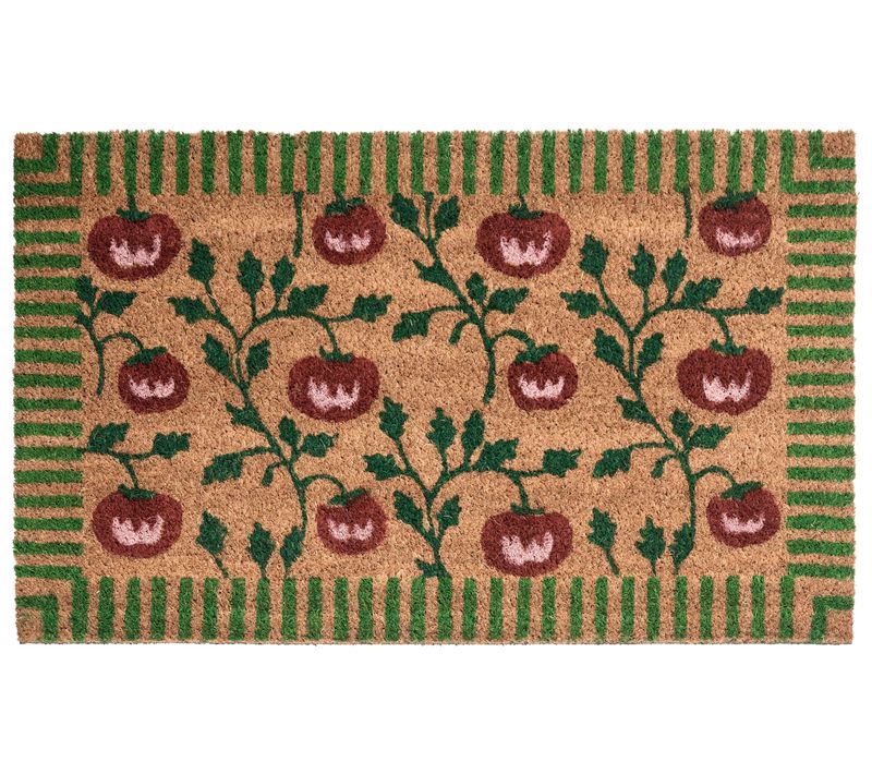 Paillasson Knik Naturel 40 X 60 Cm Tomate Fibre De Coco