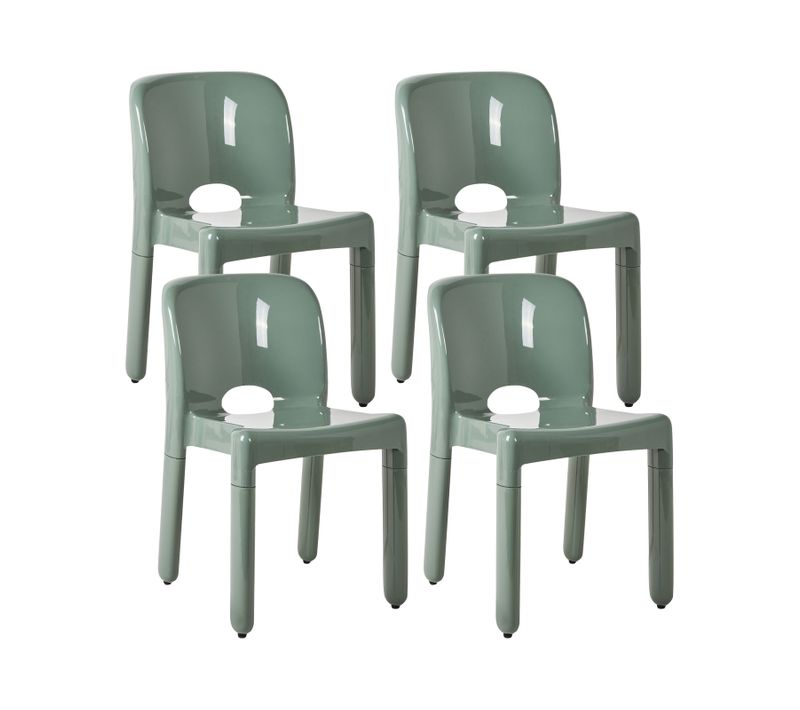 Lot De 4 Chaises De Jardin Betim Vert