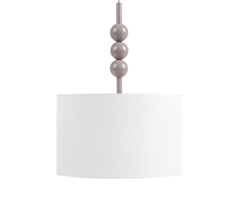 Lampe Suspension Loky Métal Beige