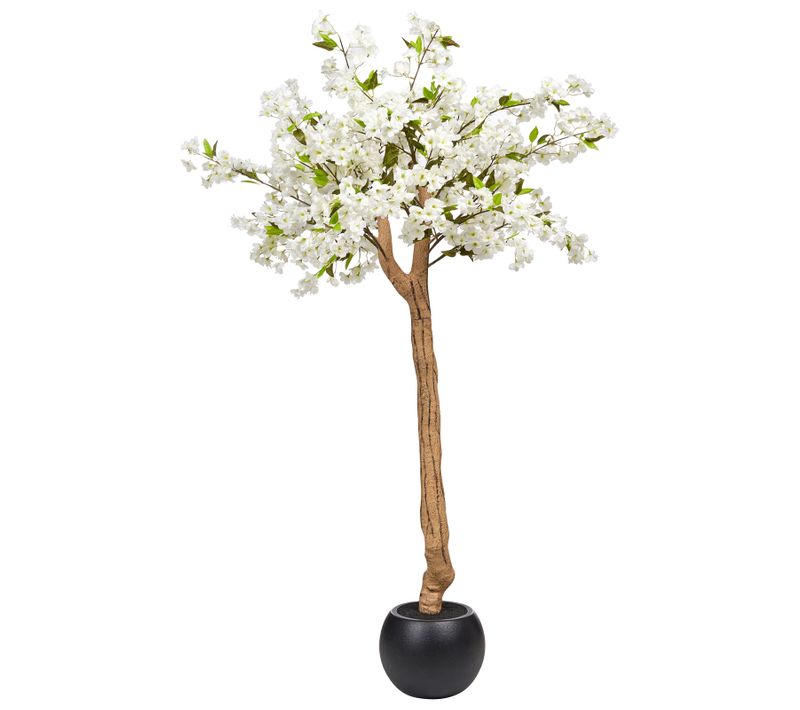 Plante Artificielle Cherry Tree 180 Cm Blanc